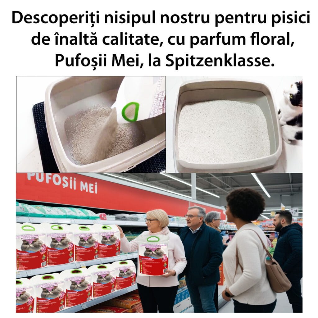 Nisip pentru pisici-Pufoșii Mei 3