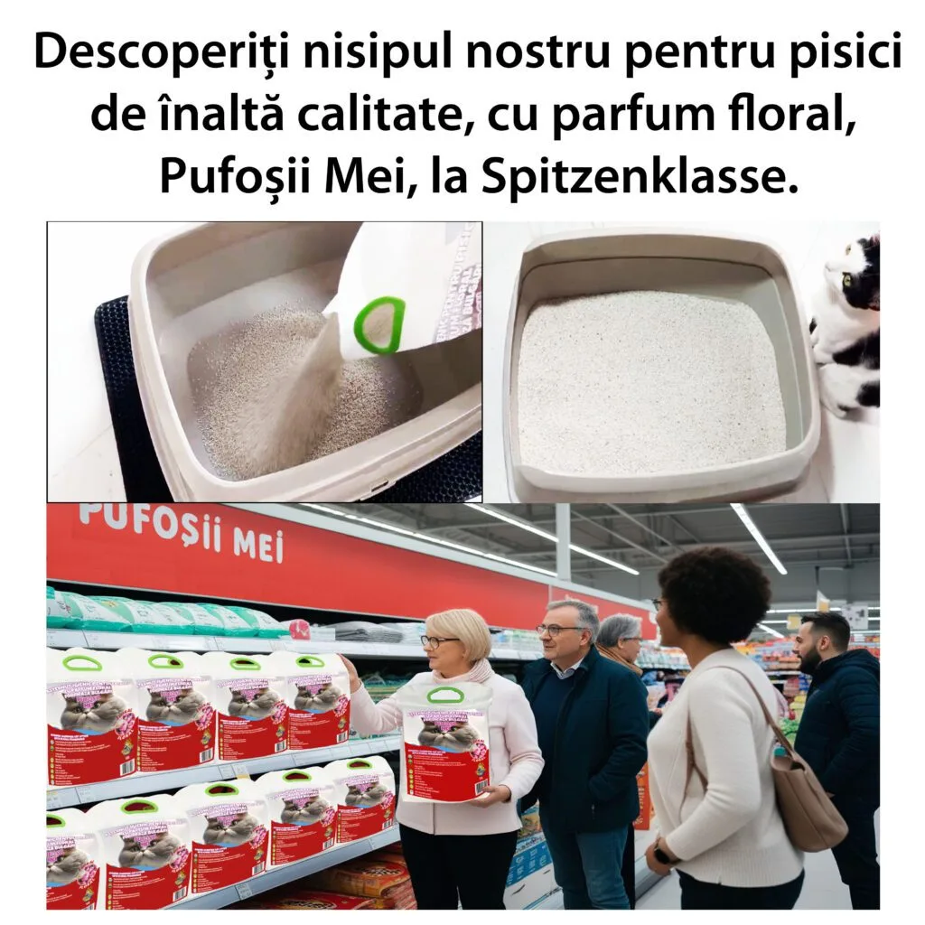 Nisip pentru pisici-Pufoșii Mei 3