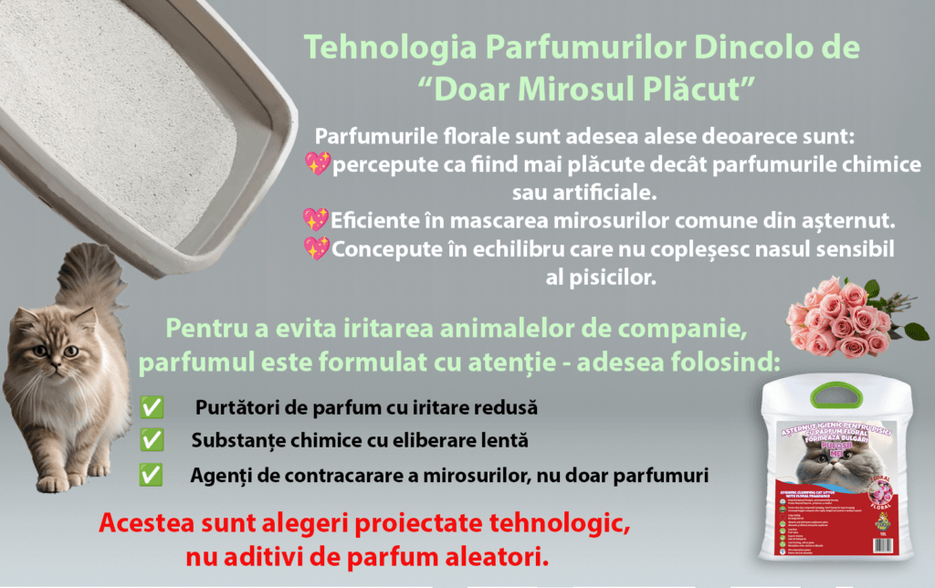 Așternut Pentru Pisici, Pufoșii Mei, Igienic, Premium, Cu Parfum Floral, Formează Bulgări | 10L (4)